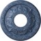 Ekena Millwork Leaf Ceiling Medallion (Canopies up to 4 3/4"), 11 3/8"OD x 3 5/8"ID x 1 1/8"P, Americana Crackle CM11LFAMC - alternate 1